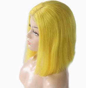 Asymmetrical Colored Bob Wigs